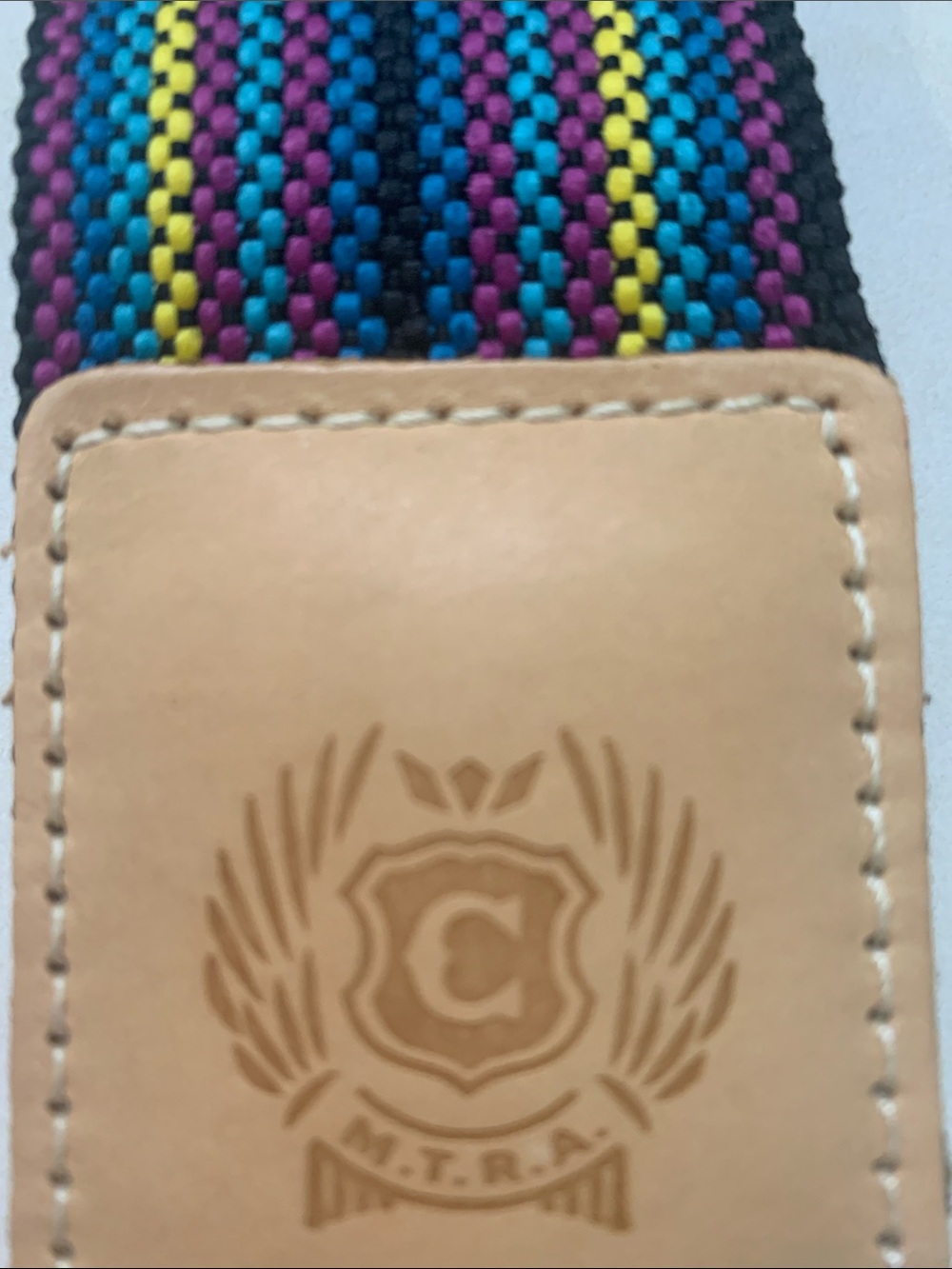 NWOT Consuela Blueberry Webbing Crossbody Strap - Picture 6 of 16